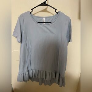 ✨Women’s Zenana Baby Blue Top Size S